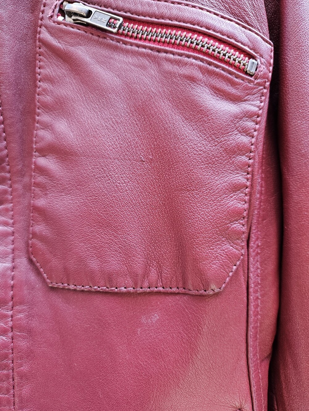 Black Rivet Leather Jacket - Picture 4 of 16